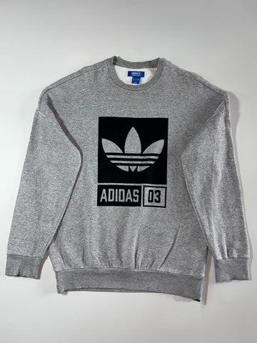Adidas Originals “Adidas 03” Trefoil Box Logo Sweatshirt  (2XL)