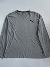 Puma | Small Logo Longsleeve Tee Grey | (2XL)