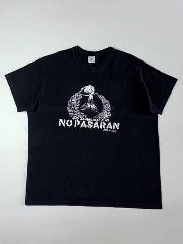 No Pasaran  Joe Solo Graphic Band Tee – Black (2XL)