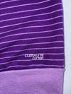 Adidas | Striped Crewneck Sweatshirt Purple | (L)