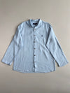Polo Ralph Lauren Linen Gauze Banded Collar Shirt (XL)