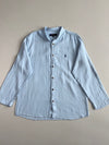Polo Ralph Lauren Linen Gauze Banded Collar Shirt (XL)