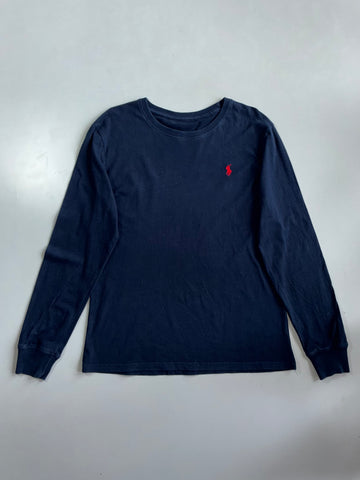 Polo Ralph Lauren | Small Pony Longsleeve Tee Navy | (S)