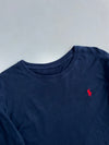 Polo Ralph Lauren | Small Pony Longsleeve Tee Navy | (S)