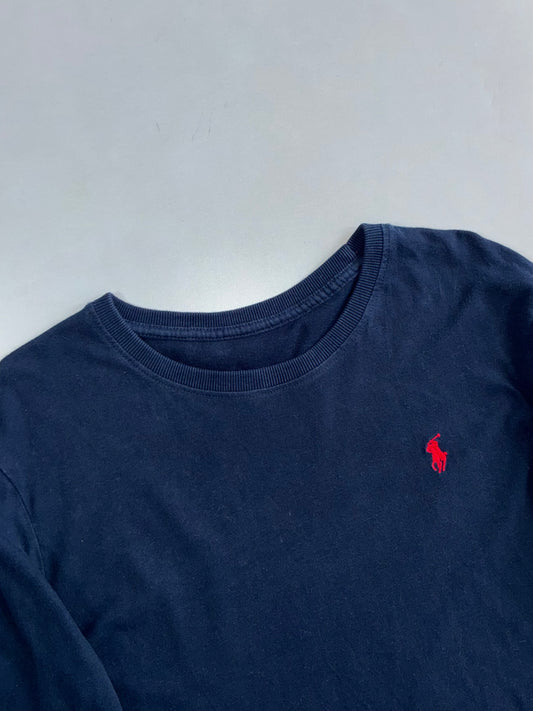 Polo Ralph Lauren | Small Pony Longsleeve Tee Navy | (S)