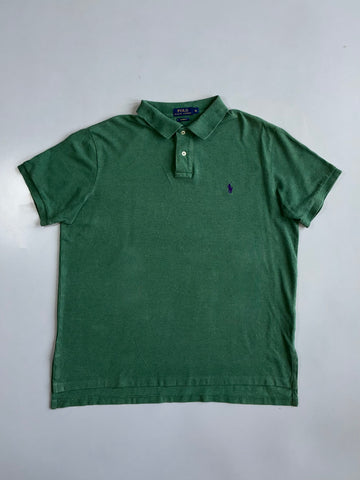 Polo Ralph Lauren | Custom Fit Polo Green | (2XL)