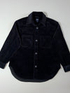GAP Corduroy Two-Pocket Overshirt – Black (M)