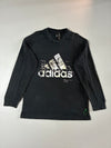 Adidas Graphic Print Long Sleeve Tee – Black (M)