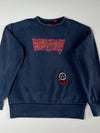 Levi’s Embroidered Logo Crewneck Sweatshirt – Navy (XL)