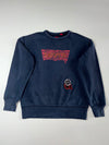 Levi’s Embroidered Logo Crewneck Sweatshirt – Navy (XL)