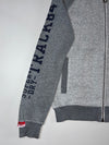 Superdry Track & Field “54” Varsity Zip Jacket – Grey (M)
