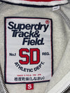 Superdry Track & Field “54” Varsity Zip Jacket – Grey (M)