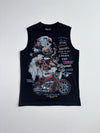 Atlas For Men Eagle & Motorcycle Graphic Sleeveless Tank Top (M/L)