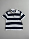 Tommy Hilfiger Navy Striped Rugby Polo (L)