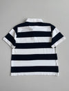 Tommy Hilfiger Navy Striped Rugby Polo (L)