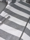 MLB Yankees 1903 Grey Striped Full-Zip Track Jacket (L)