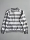 MLB Yankees 1903 Grey Striped Full-Zip Track Jacket (L)