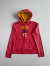 Nike “Just Do It” Red Full-Zip Hoodie (S)