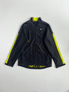 Nike Black & Volt Yellow Windbreaker Jacket (S/M)