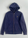 Polo Ralph Lauren Navy Zip-Up Hoodie(L)