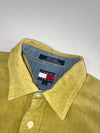 Tommy Jeans Olive Corduroy Button-Up Shirt (2XL)