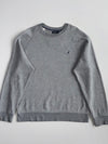 Nautica Grey Embroidered Logo Crewneck Sweatshirt (L)