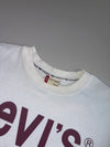 Levi’s “Stay True 501” White Graphic Crewneck Sweatshirt (L)
