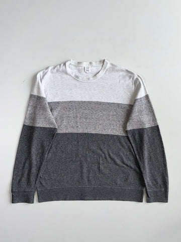 Gap For Good Colorblock Striped Crewneck Sweater (XL)