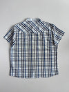 Wrangler Western Plaid Short Sleeve Shirt (XL)