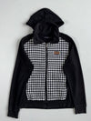 Dolce & Gabbana Houndstooth Zip-Up Hoodie(M)