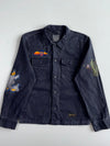 Zara Man Embroidered Denim Overshirt (M)