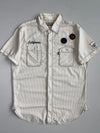 Levi’s Striped Patchwork Work Shirt (M)