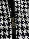 Dolce & Gabbana Houndstooth Zip-Up Hoodie(M)