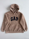 Gap Sherpa Fleece Logo Hoodie (XL)