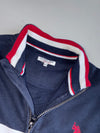 U.S. Polo Assn. Stripe Collar Track Jacket (S)