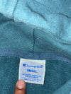 Champion Script Logo Hoodie – Teal (S)