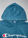 Champion Script Logo Hoodie – Teal (S)