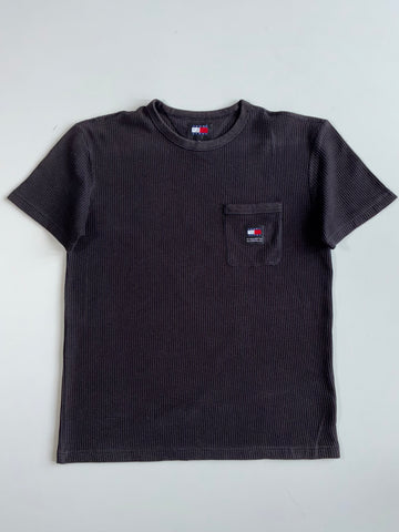 Tommy Jeans Waffle Knit Pocket Tee(L)