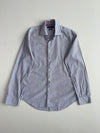 Tommy Hilfiger Purple Striped Cotton Shirt (M)