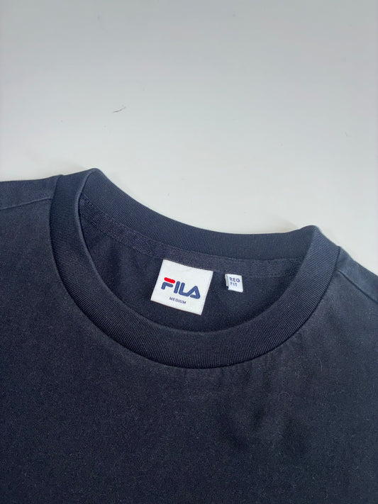 FILA Black Graphic Tee(L)