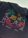 FILA Black Graphic Tee(L)