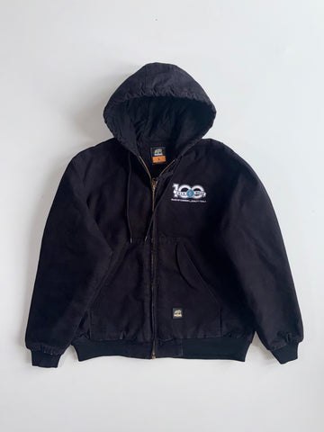 Berne Workwear Hard Cotton Canvas Cornwell 100 Years Hooded Jacket (XL/2XL)