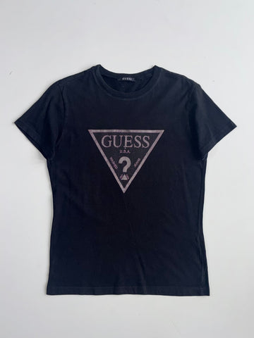 Guess USA Triangle Logo Tee (S)