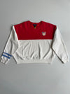 Polo Ralph Lauren Flag Crest Colorblock Crewneck Sweatshirt (S)
