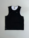Nike Fit Reversible Black/White Mesh Tank Top (XXL)