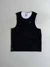Nike Fit Reversible Black/White Mesh Tank Top (XXL)