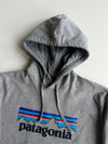 Patagonia Grey P-6 Logo Hoodie (M)