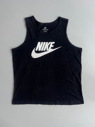 Nike Black Big Logo Tank Top (L)