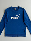 Puma Navy Blue Marbled Logo Sweatshirt (M)