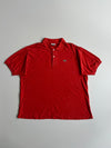 Vintage Lacoste Faded Red Pique Polo (3XL)